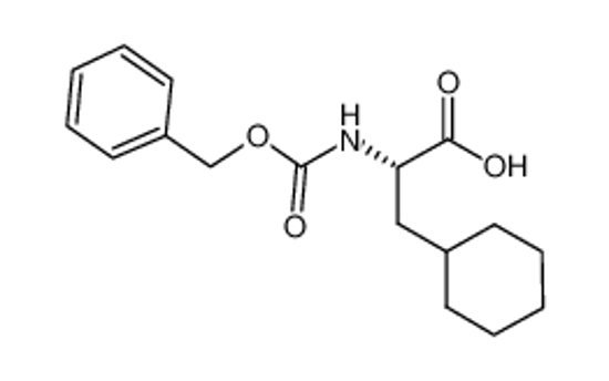 Picture of (2S)-3-cyclohexyl-2-(phenylmethoxycarbonylamino)propanoic acid