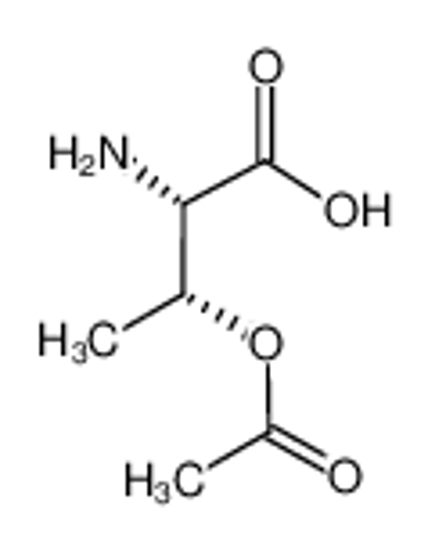 Picture of (2S,3R)-3-acetyloxy-2-aminobutanoic acid
