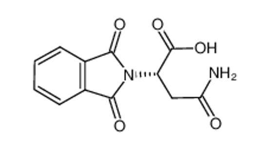 Picture of (2S)-4-amino-2-(1,3-dioxoisoindol-2-yl)-4-oxobutanoic acid