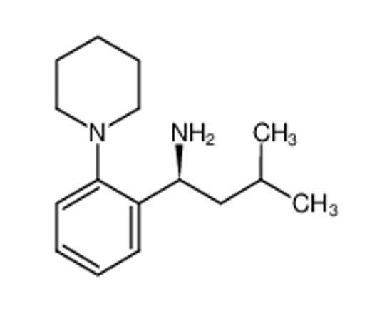 Picture of (1S)-3-methyl-1-(2-piperidin-1-ylphenyl)butan-1-amine