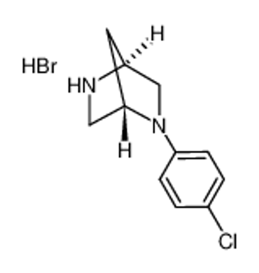 Picture of (1S,4S)-2-(4-CHLOROPHENYL)-2,5-DIAZABICYCLO[2.2.1]HEPTANE HBR