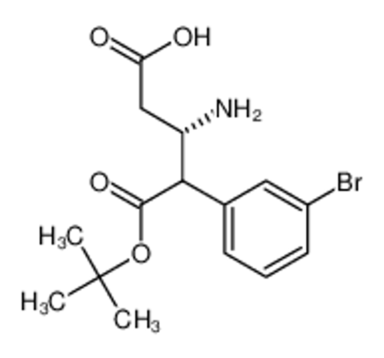 Picture of (2S)-3-amino-4-(3-bromophenyl)-2-[(2-methylpropan-2-yl)oxycarbonyl]butanoic acid