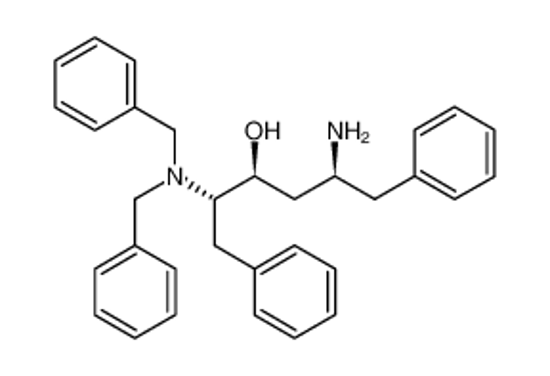 Picture of (2S,3S,5S)-2-(N,N-Dibenzylamino)-3-hydroxy-5-amino-1,6-diphenylhexane
