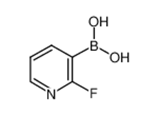 Picture of (2-fluoropyridin-3-yl)boronic acid
