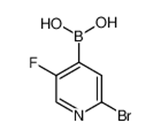 Picture of (2-Bromo-5-fluoropyridin-4-yl)boronic acid