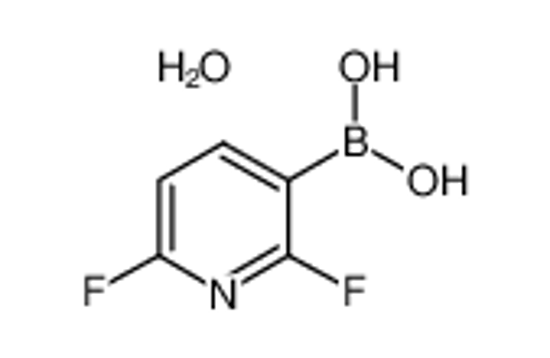 Picture of (2,6-difluoropyridin-3-yl)boronic acid,hydrate