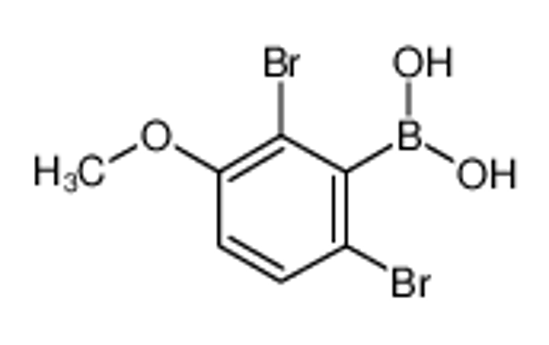 Picture of (2,6-dibromo-3-methoxyphenyl)boronic acid