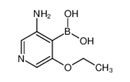 Picture of (3-Amino-5-ethoxypyridin-4-yl)boronic acid