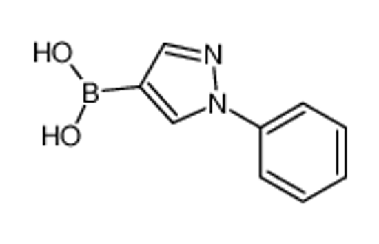 Picture of (1-phenylpyrazol-4-yl)boronic acid
