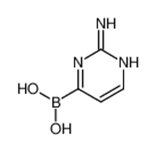 Picture of (2-aminopyrimidin-4-yl)boronic acid