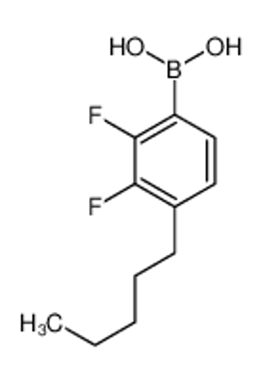Picture of (2,3-difluoro-4-pentylphenyl)boronic acid