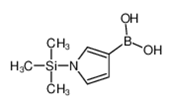 Picture of (1-trimethylsilylpyrrol-3-yl)boronic acid