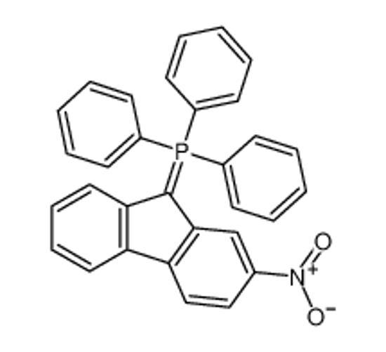 Picture of (2-nitrofluoren-9-ylidene)-triphenyl-λ<sup>5</sup>-phosphane