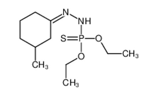 Picture of (1Z)-1-(diethoxyphosphinothioylhydrazinylidene)-3-methylcyclohexane