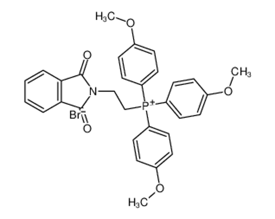 Picture of 2-(1,3-dioxoisoindol-2-yl)ethyl-tris(4-methoxyphenyl)phosphanium,bromide