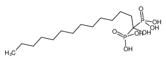 Picture of (1-hydroxy-1-phosphonotetradecyl)phosphonic acid