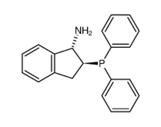Picture of (1S,2S)-2-diphenylphosphanyl-2,3-dihydro-1H-inden-1-amine