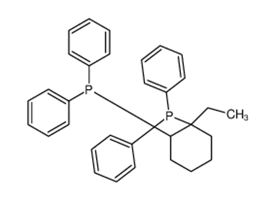 Picture of (1-Ethyl-1,2-cyclohexanediyl)bis(diphenylphosphine)