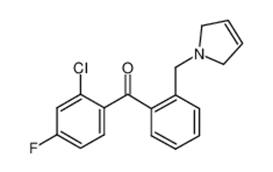 Picture of (2-chloro-4-fluorophenyl)-[2-(2,5-dihydropyrrol-1-ylmethyl)phenyl]methanone