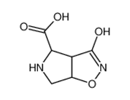 Picture of (±)-HIP-A,(±)-3-Hydroxy-4,5,6,6a-tetrahydro-3aH-pyrrolo[3,4-d]isoxazole-4-carboxylicacid