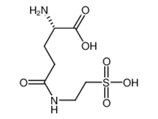Picture of (2S)-2-amino-5-oxo-5-(2-sulfoethylamino)pentanoic acid