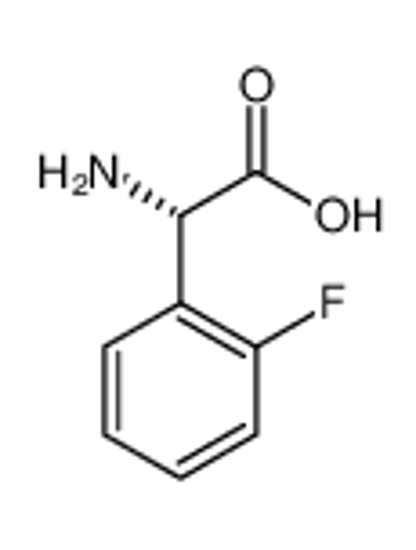 Picture of (2S)-2-amino-2-(2-fluorophenyl)acetic acid