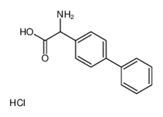 Picture of Amino(4-biphenylyl)acetic acid hydrochloride (1:1)