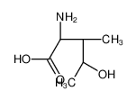 Picture of (2S,3R,4R)-2-Amino-4-hydroxy-3-methylpentanoic acid (non-preferre d name)