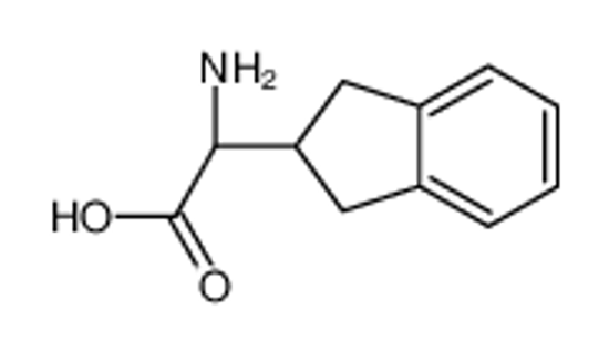 Picture of (2S)-Amino(2,3-dihydro-1H-inden-2-yl)acetic acid