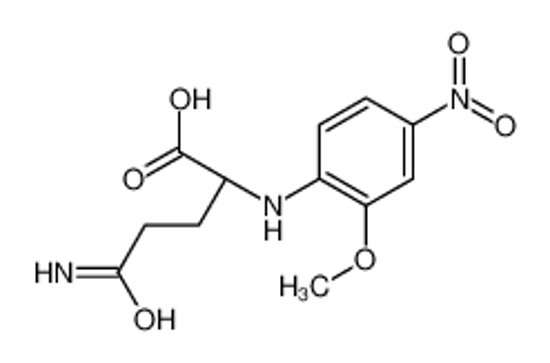 Picture of (2S)-5-amino-2-(2-methoxy-4-nitroanilino)-5-oxopentanoic acid