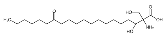 Picture of (2S,3R)-2-amino-3-hydroxy-2-(hydroxymethyl)-14-oxoicosanoic acid