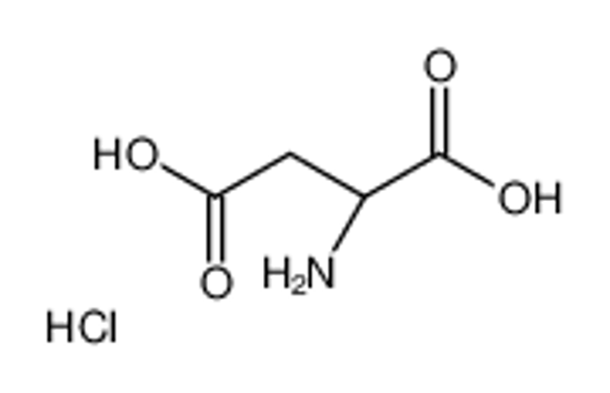 Picture of (2S)-2-aminobutanedioic acid,hydrochloride