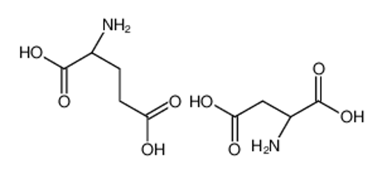 Picture of (2S)-2-aminobutanedioic acid,(2S)-2-aminopentanedioic acid