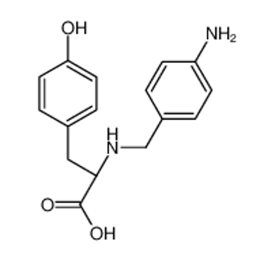 Picture of (2S)-2-[(4-aminophenyl)methylamino]-3-(4-hydroxyphenyl)propanoic acid