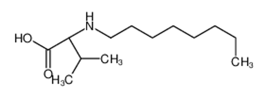 Picture of (2S)-3-methyl-2-(octylamino)butanoic acid