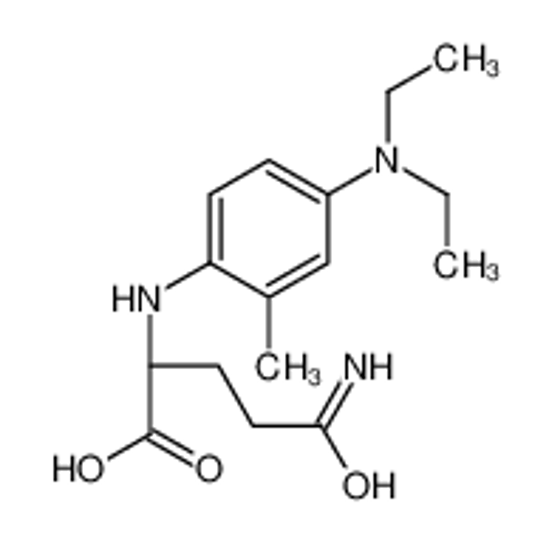 Picture of (2S)-5-amino-2-[4-(diethylamino)-2-methylanilino]-5-oxopentanoic acid