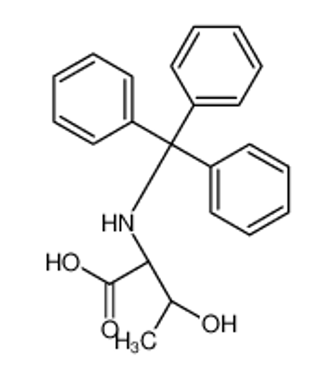 Picture of (2S,3R)-3-hydroxy-2-(tritylamino)butanoic acid