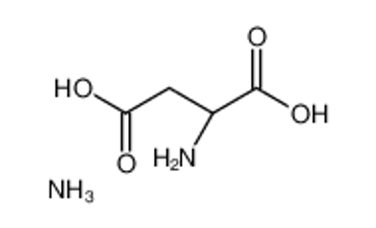 Picture of (2S)-2-aminobutanedioic acid,azane