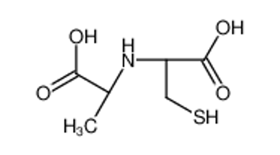 Picture of (2R)-2-(1-carboxyethylamino)-3-sulfanylpropanoic acid