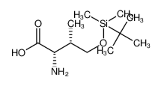 Picture of (2S,3S)-2-amino-4-(tert-butyldimethylsilyloxy)-3-methylbutanoic acid