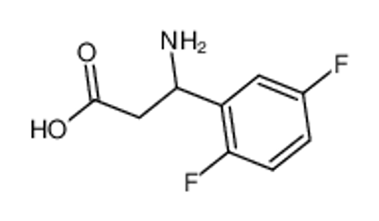 Picture of 3-amino-3-(2,5-difluorophenyl)propanoic acid