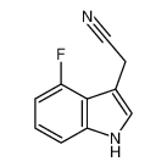 Picture of 4-Fluoroindole-3-acetonitrile
