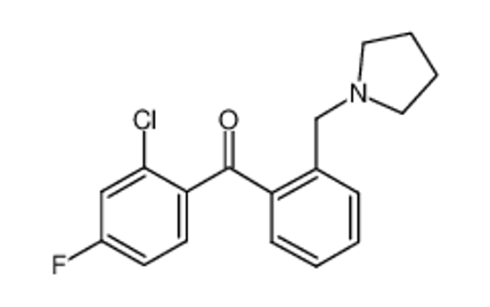 Picture of (2-chloro-4-fluorophenyl)-[2-(pyrrolidin-1-ylmethyl)phenyl]methanone