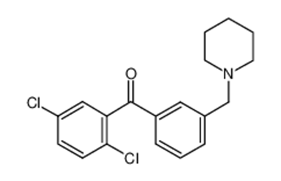 Picture of (2,5-dichlorophenyl)-[3-(piperidin-1-ylmethyl)phenyl]methanone