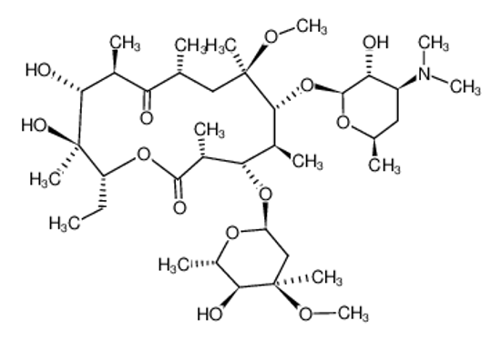 Picture of clarithromycin