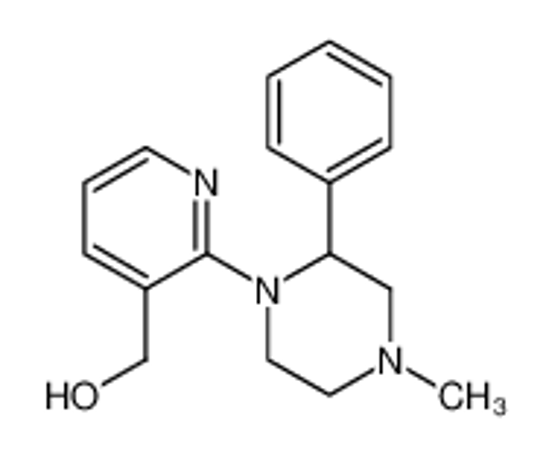 Picture of 2-(4-Methyl-2-phenyl-1-piperazinyl)-3-pyridinemethanol