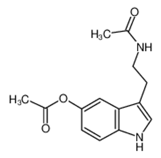 Picture of [3-(2-acetamidoethyl)-1H-indol-5-yl] acetate