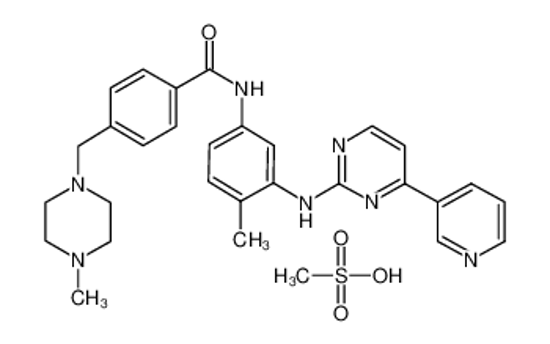 Picture of Imatinib mesylate