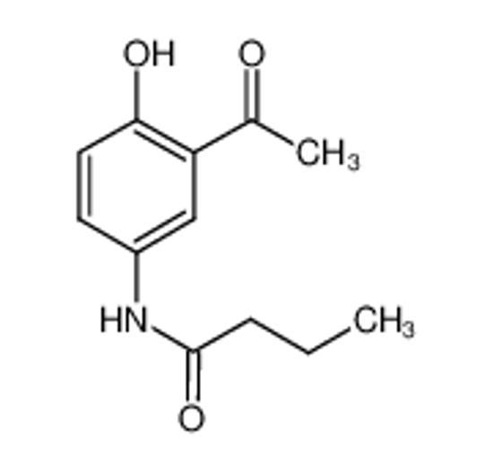 Изображение 2-Acetyl-4-butyramidophenol