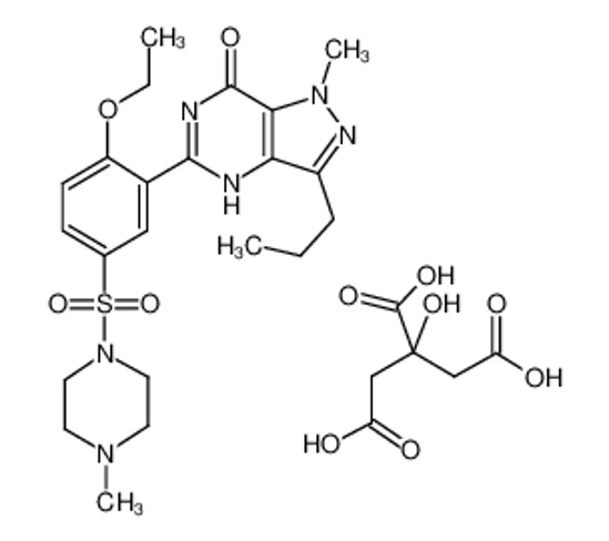 Picture of sildenafil citrate